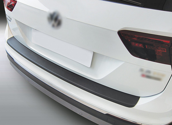 Zaštitna letva stražnjeg branika pogodno za Volkswagen Tiguan Allspace 01.2018-08.2024  precizno pristajanje s dubokim zaštitnim rubom, ABS plastika- boja crna mat
