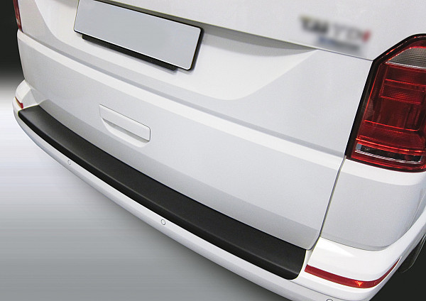 Zaštitna letva stražnjeg branika pogodno za Volkswagen T6 & T6.1 04.2015-> Transporter Multivan California Caravelle uz Heckklappe precizno pristajanje s dubokim zaštitnim rubom, ABS plastika- boja crna mat