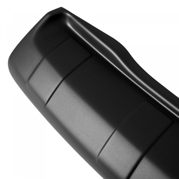 Rear Bumper Protector compatible with Volkswagen Caddy & Caddy Maxi  09.2003-04.2015 ribbed surface Rearguard, Tailored Fit Bumper Guard, ABS Plastic- Colour Matte Black