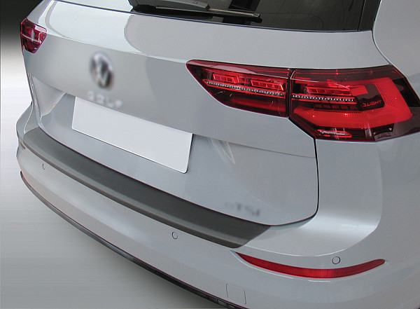 Zaštitna letva stražnjeg branika pogodno za Volkswagen Golf VIII Variant Karavan 11.2020-> 8, nije za Alltrack precizno pristajanje s dubokim zaštitnim rubom, ABS plastika- boja crna mat