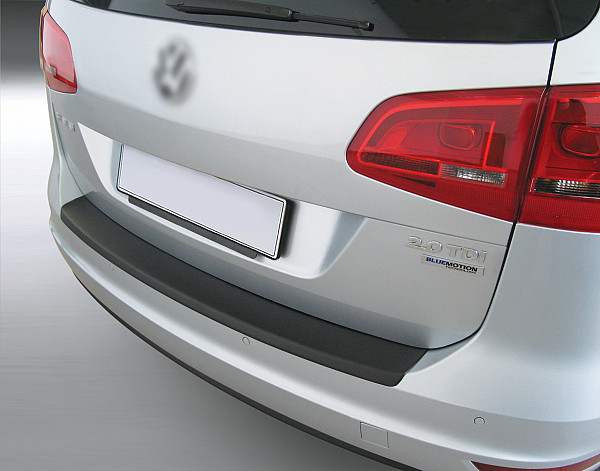 Zaštitna letva stražnjeg branika pogodno za Volkswagen Sharan 08.2010-06.2022  precizno pristajanje s dubokim zaštitnim rubom, ABS plastika- boja crna mat