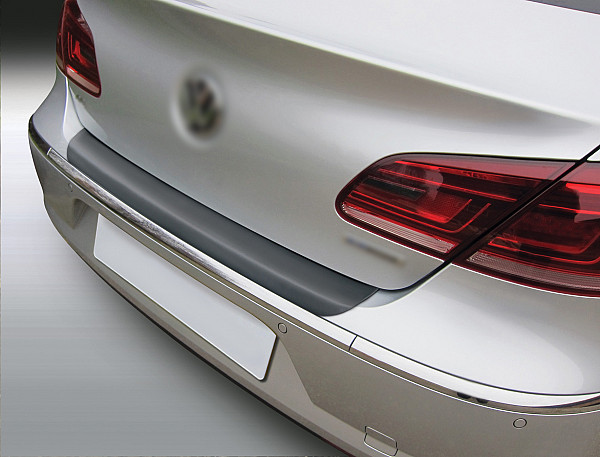 Ladekantenschutz passend für Volkswagen Passat CC ab BJ. 2.2012-8.2016  passgenau mit Abkantung ABS- Farbe schwarz