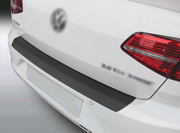 Ladekantenschutz passend für Volkswagen Passat B8 Limousine  ab BJ. 11.2014-11.2023  passgenau mit Abkantung ABS- Farbe schwarz