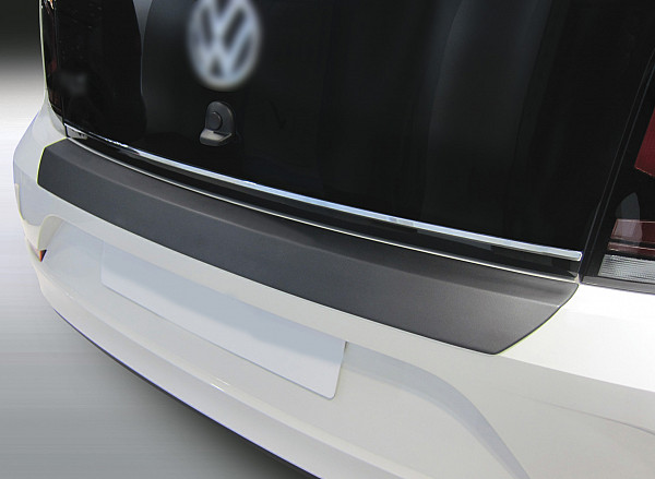 Zaštitna letva stražnjeg branika pogodno za Volkswagen Up! 07.2016-12.2022  precizno pristajanje s dubokim zaštitnim rubom, ABS plastika- boja crna mat