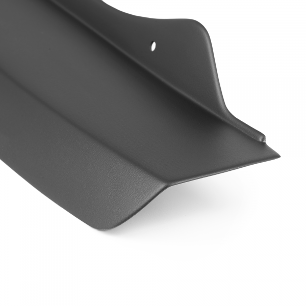 Zaštitna letva stražnjeg branika pogodno za Volkswagen Up! 11.2011-07.2016  precizno pristajanje s dubokim zaštitnim rubom, ABS plastika- posebna boja izgled brušeni aluminij