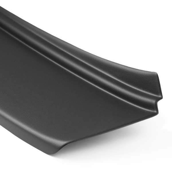 Ladekantenschutz passend für Volkswagen Touran ab BJ. 9.2015>  passgenau mit Abkantung ABS- Sonderfarbe Aluminium Gebürstet Optik