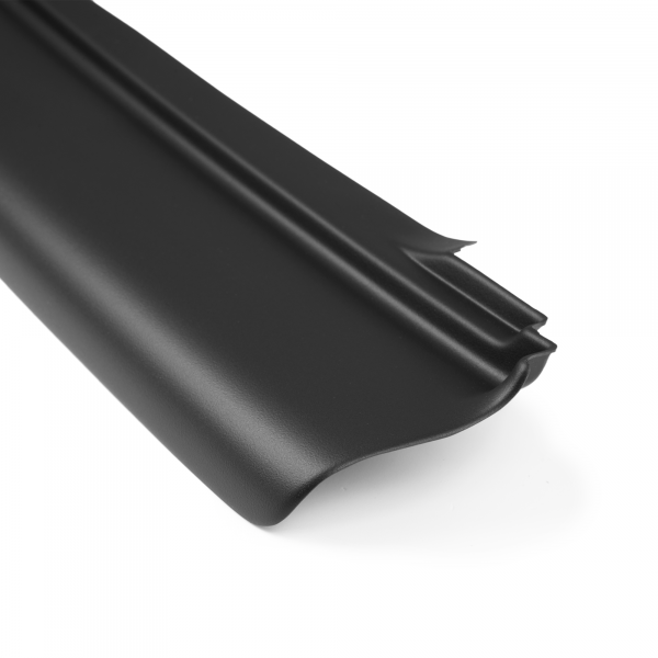 Zaštitna letva stražnjeg branika pogodno za Volkswagen Sharan 03.2000-08.2010  precizno pristajanje s dubokim zaštitnim rubom, ABS plastika- boja crna mat