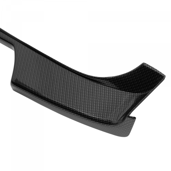 Rear Bumper Protector compatible with Volkswagen Tiguan 10.2007-03.2016 with factory fitted tow hook Rearguard, Tailored Fit Bumper Guard, ABS Plastic- Special Colour Carbon Look