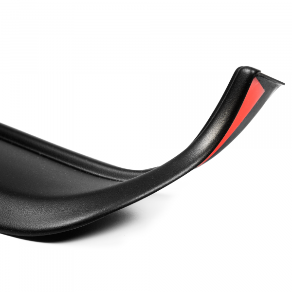 Zaštitna letva stražnjeg branika pogodno za Volkswagen Polo 01.2003-05.2009 Hatchback precizno pristajanje s dubokim zaštitnim rubom, ABS plastika- boja crna mat