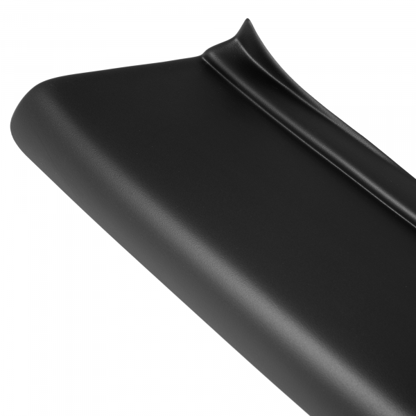 Ladekantenschutz passend für Volkswagen T5 ab BJ. 6.2012-5.2015 Transporter Multivan Caravelle Bus California passgenau mit Abkantung ABS- Sonderfarbe Carbon Optik
