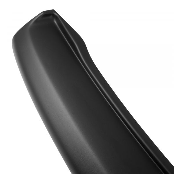 Zaštitna letva stražnjeg branika pogodno za Volkswagen Caddy & Caddy Maxi  09.2003-04.2015  precizno pristajanje s dubokim zaštitnim rubom, ABS plastika- posebna boja izgled brušeni aluminij