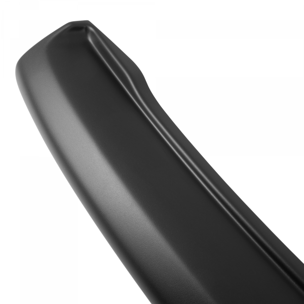 Zaštitna letva stražnjeg branika pogodno za Volkswagen Caddy & Caddy Maxi  09.2003-04.2015  precizno pristajanje s dubokim zaštitnim rubom, ABS plastika- posebna boja izgled brušeni aluminij