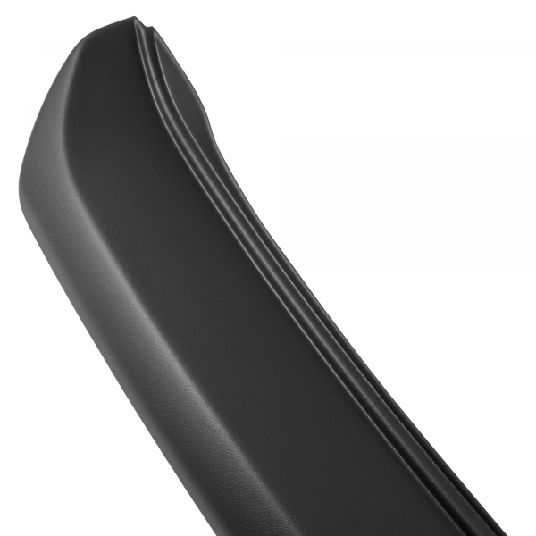 Zaštitna letva stražnjeg branika pogodno za Volkswagen Polo 06.2009-04.2014  precizno pristajanje s dubokim zaštitnim rubom, ABS plastika- posebna boja izgled brušeni aluminij