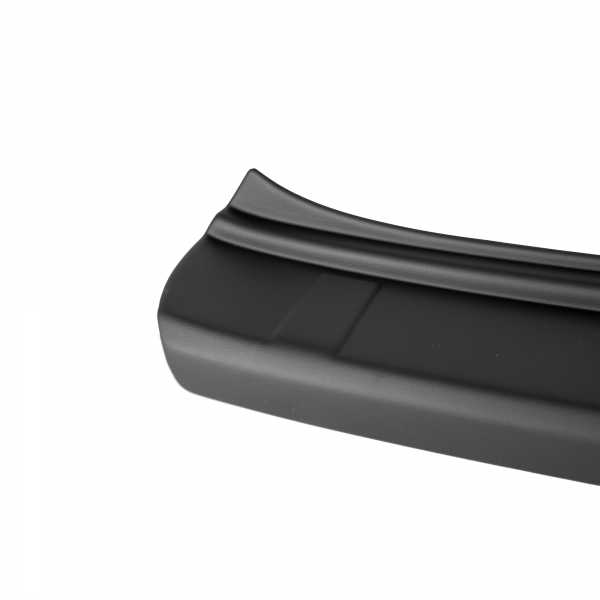 Zaščitna letvica zadnjega odbijača kompatibilna za Volkswagen Golf VII Sportsvan 03.2014-07.2020 7, rebrasti dizajn zaščita nakladalnega roba z globokim zaščitnim robom, ABS plastika- barva črna mat