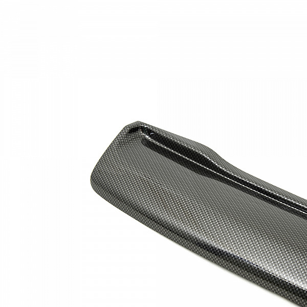 Zaštitna letva stražnjeg branika pogodno za Volkswagen Caddy & Caddy Maxi  09.2003-04.2015  precizno pristajanje s dubokim zaštitnim rubom, ABS plastika- posebna boja izgled karbonskih vlakana
