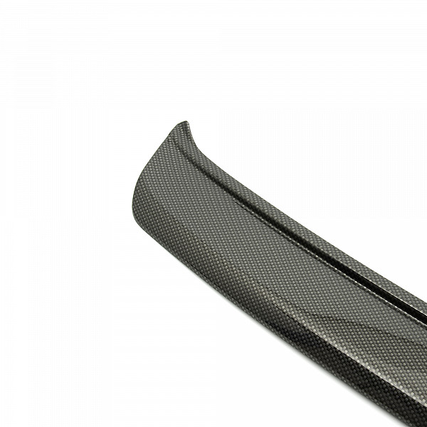 Zaščitna letvica zadnjega odbijača kompatibilna za Volkswagen Golf VI 10.2008-12.2013 Hatchback 6 zaščita nakladalnega roba z globokim zaščitnim robom, ABS plastika- posebna barva videz karbonskih vlaken