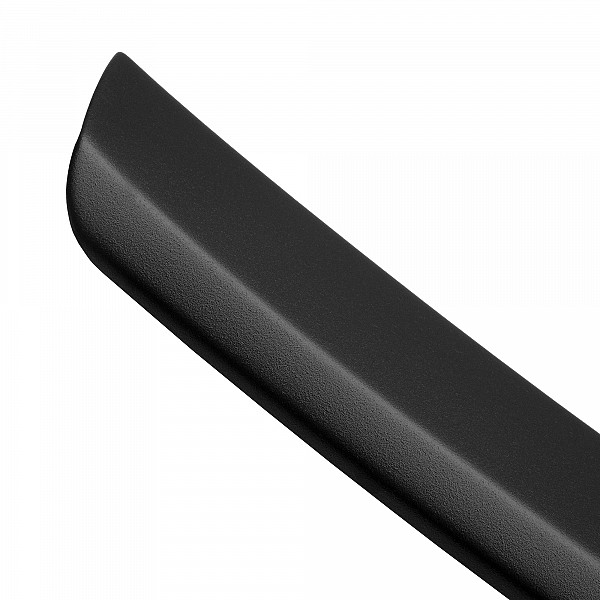 Rear Bumper Protector compatible with Volkswagen Taigo 10.2021->  Rearguard, Tailored Fit Bumper Guard, ABS Plastic- Colour Matte Black