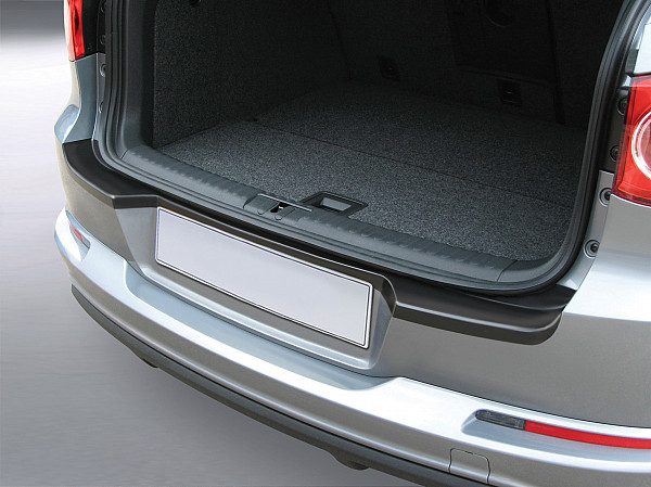 Zaštitna letva stražnjeg branika pogodno za Volkswagen Tiguan  10.2007-03.2016  precizno pristajanje s dubokim zaštitnim rubom, ABS plastika- boja crna mat