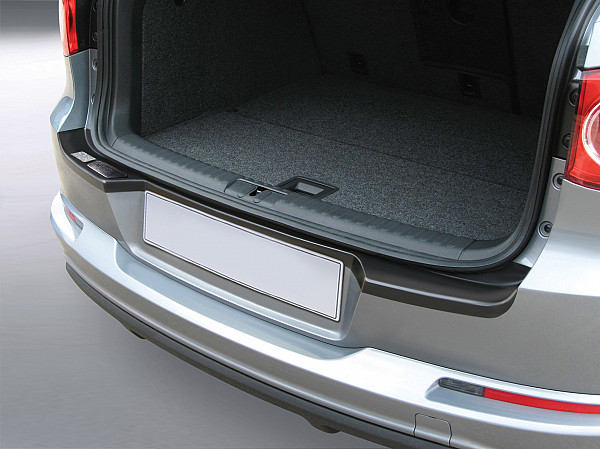 Zaštitna letva stražnjeg branika pogodno za Volkswagen Tiguan 10.2007-03.2016 uz tvornički ugrađenom kukom za prikolicu precizno pristajanje s dubokim zaštitnim rubom, ABS plastika- boja crna mat