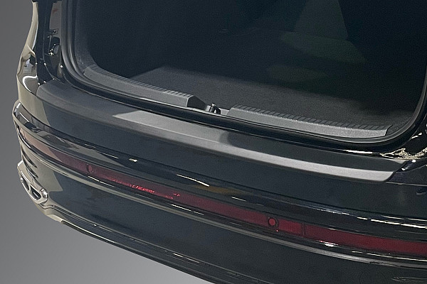 Rear Bumper Protector compatible with Volkswagen Taigo 10.2021->  Rearguard, Tailored Fit Bumper Guard, ABS Plastic- Colour Matte Black