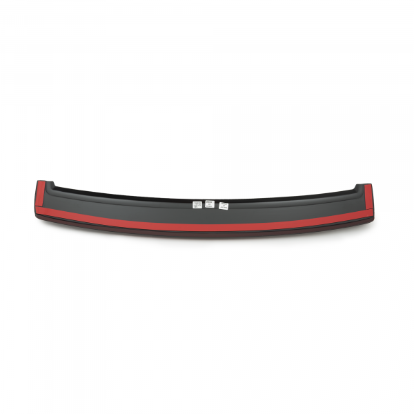 Rear Bumper Protector compatible with Volkswagen Golf VI Cabriolet 06.2011-07.2016 6 Rearguard, Tailored Fit Bumper Guard, ABS Plastic- Colour Matte Black