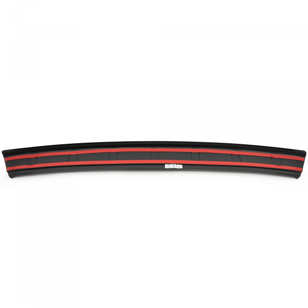 Rear Bumper Protector compatible with Volkswagen T6 & T6.1 04.2015-> Transporter Multivan California with Flügeltüren/ 2 Hecktüren Rearguard, Tailored Fit Bumper Guard, ABS Plastic- Special Colour Carbon Look