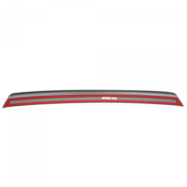 Zaštitna letva stražnjeg branika pogodno za Volkswagen Golf VII Hatchback 11.2012-05.2020 7, također za GTI & R precizno pristajanje s dubokim zaštitnim rubom, ABS plastika- posebna boja izgled brušeni aluminij