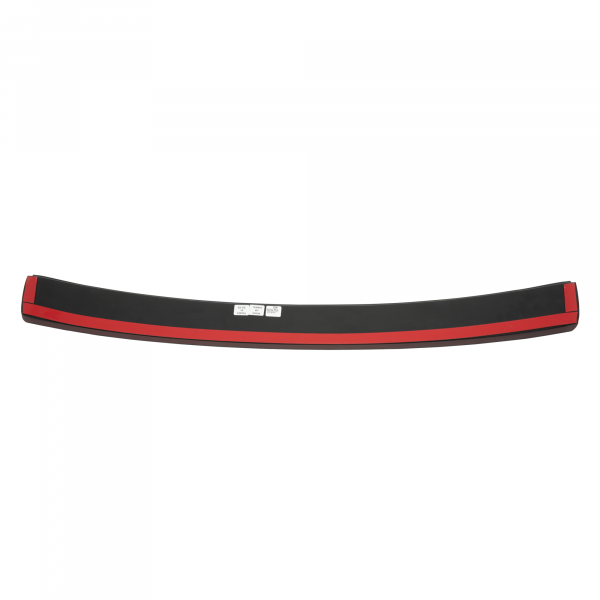 Rear Bumper Protector compatible with Volkswagen Polo 07.2014-09.2017 not for GT & R Rearguard, Tailored Fit Bumper Guard, ABS Plastic- Special Colour Carbon Look