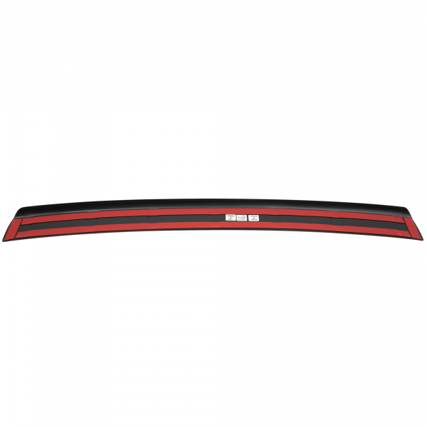 Zaštitna letva stražnjeg branika pogodno za Volkswagen Golf VII Hatchback 11.2012-05.2020 7, također za GTI & R rebrasti dizajn precizno pristajanje s dubokim zaštitnim rubom, ABS plastika- boja crna mat