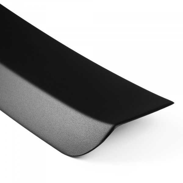 Rear Bumper Protector compatible with Volkswagen Touareg 05.2018->  Rearguard, Tailored Fit Bumper Guard, ABS Plastic- Special Colour Brushed Aluminum Look