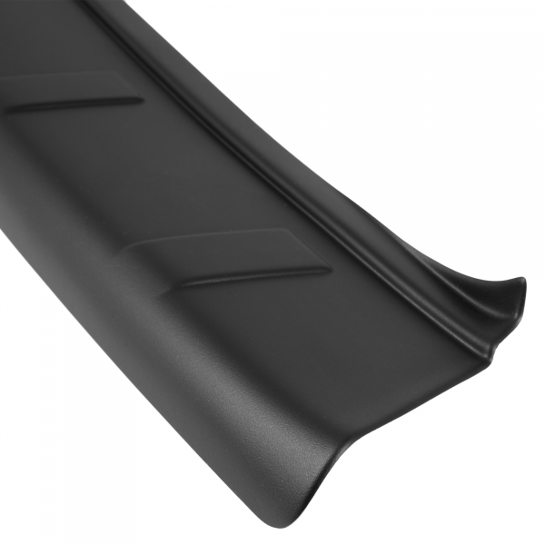 Rear Bumper Protector compatible with Volkswagen T6 & T6.1 04.2015-> Transporter Multivan California with Flügeltüren/ 2 Hecktüren Rearguard, Tailored Fit Bumper Guard, ABS Plastic- Special Colour Silver
