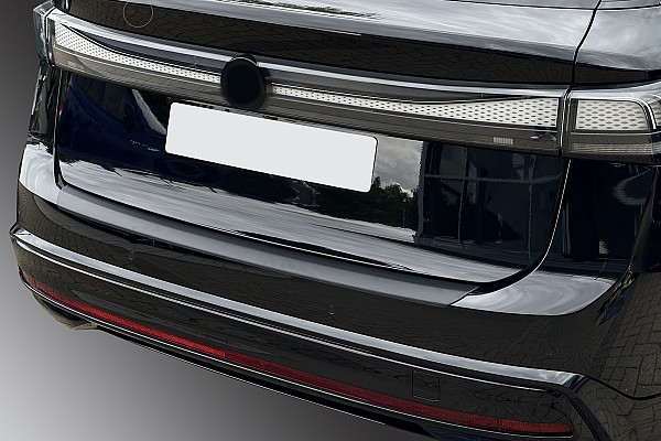 Zaštitna letva stražnjeg branika pogodno za Volkswagen ID.7 10.2023->  precizno pristajanje s dubokim zaštitnim rubom, ABS plastika- boja crna mat