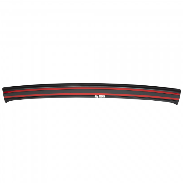 Ladekantenschutz passend für Volkswagen T5 ab BJ. 6.2012-5.2015 Transporter Multivan Caravelle passgenau mit Abkantung ABS- Farbe schwarz