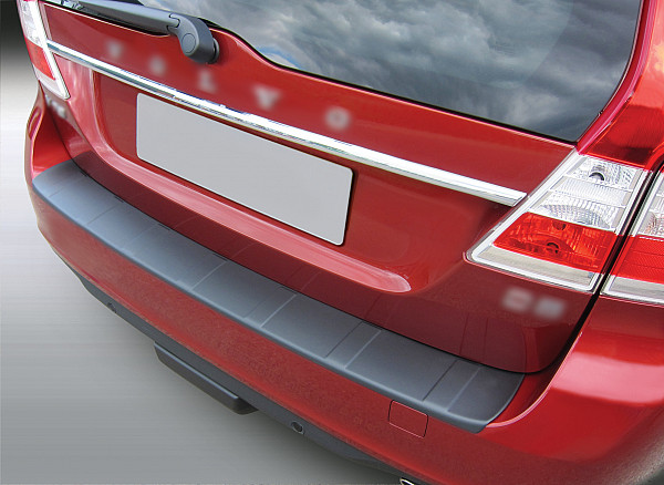 Zaštitna letva stražnjeg branika pogodno za Volvo V70 06.2013-04.2016 nije za XC70 precizno pristajanje s dubokim zaštitnim rubom, ABS plastika- boja crna mat