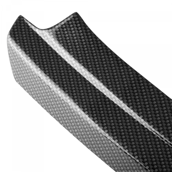 Ladekantenschutz passend für Volvo V40 & V40 Cross Country ab BJ. 8.2012-1.2020  passgenau mit Abkantung ABS- Sonderfarbe Carbon Optik