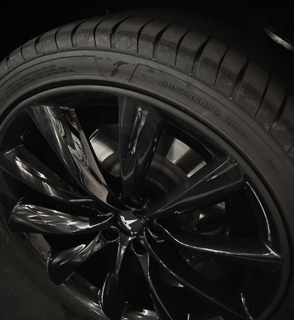Rimblades Original GRAPHITE RIM PROTECTION & STYLING – C Profile For Alloy Wheels Up To 24
