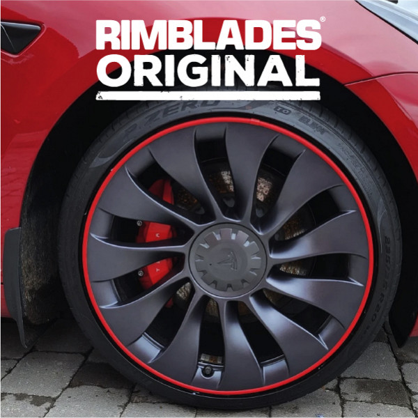 Rimblades Original GREY RIM PROTECTION & STYLING – C Profile For Alloy Wheels Up To 24