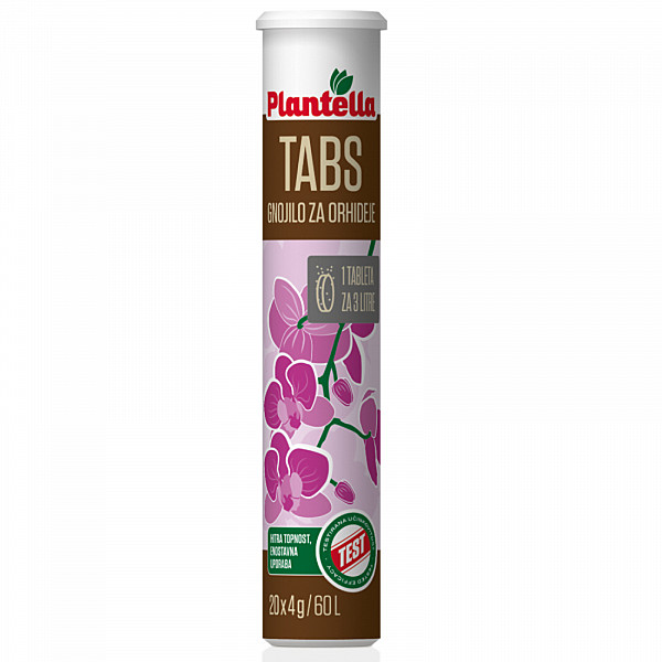Tabs for Orchids PLANTELLA – 10 Tablets – Efficient Tablet-Form Care for Strong Roots & Lush Orchid Blooms