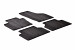 Custom Fit Rubber Floor Mats Compatible With Audi Q3 & RSQ3 8U 10.2011-06.2018 4 Pcs Set, With Raised Edge, Award Winning Design, Black Colour, Precision-Fit Rubber Car Mats