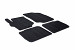 Custom Fit Rubber Floor Mats Compatible With Citroen C-Elysee 01.2012-12.2017 4 Pcs Set, With Raised Edge, Award Winning Design, Black Colour, Precision-Fit Rubber Car Mats