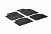 Custom Fit Rubber Floor Mats Compatible With Hyundai i10 03.2008-10.2013 4 Pcs Set, With Raised Edge, Award Winning Design, Black Colour, Precision-Fit Rubber Car Mats