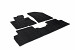 Custom Fit Rubber Floor Mats Compatible With Kia Carens 06.2013-09.2016 4 Pcs Set, With Raised Edge, Award Winning Design, Black Colour, Precision-Fit Rubber Car Mats