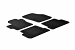 Custom Fit Rubber Floor Mats Compatible With Mazda 3 09.2003-03.2009 4 Pcs Set, With Raised Edge, Award Winning Design, Black Colour, Precision-Fit Rubber Car Mats