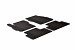 Custom Fit Rubber Floor Mats Compatible With Mazda 5 10.2010-08.2015 4 Pcs Set, With Raised Edge, Award Winning Design, Black Colour, Precision-Fit Rubber Car Mats
