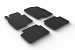 Custom Fit Rubber Floor Mats Compatible With Mazda CX-5 05.2017-> 4 Pcs Set, With Raised Edge, Award Winning Design, Black Colour, Precision-Fit Rubber Car Mats