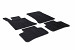 Custom Fit Rubber Floor Mats Compatible With Mercedes Benz GLK 06.2008-06.2015 4 Pcs Set, With Raised Edge, Award Winning Design, Black Colour, Precision-Fit Rubber Car Mats