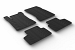 Custom Fit Rubber Floor Mats Compatible With Mercedes Benz GLB X247 12.2019-> 4 Pcs Set, With Raised Edge, Award Winning Design, Black Colour, Precision-Fit Rubber Car Mats