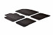 Custom Fit Rubber Floor Mats Compatible With Nissan Note 01.2006-08.2013 4 Pcs Set, With Raised Edge, Award Winning Design, Black Colour, Precision-Fit Rubber Car Mats