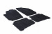 Custom Fit Rubber Floor Mats Compatible With Seat Ibiza 01.2002-10.2009 4 Pcs Set, With Raised Edge, Award Winning Design, Black Colour, Precision-Fit Rubber Car Mats