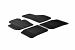 Custom Fit Rubber Floor Mats Compatible With Skoda Superb & Superb Combi (Estate) 07.2008-05.2015 4 Pcs Set, With Raised Edge, Award Winning Design, Black Colour, Precision-Fit Rubber Car Mats